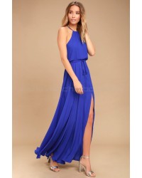 Essence of Style Royal Blue Maxi Dress
